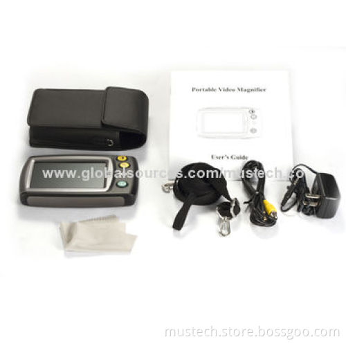 Handheld Video Magnifier with 4.3-inch LCD Screen and 7 Color Modes